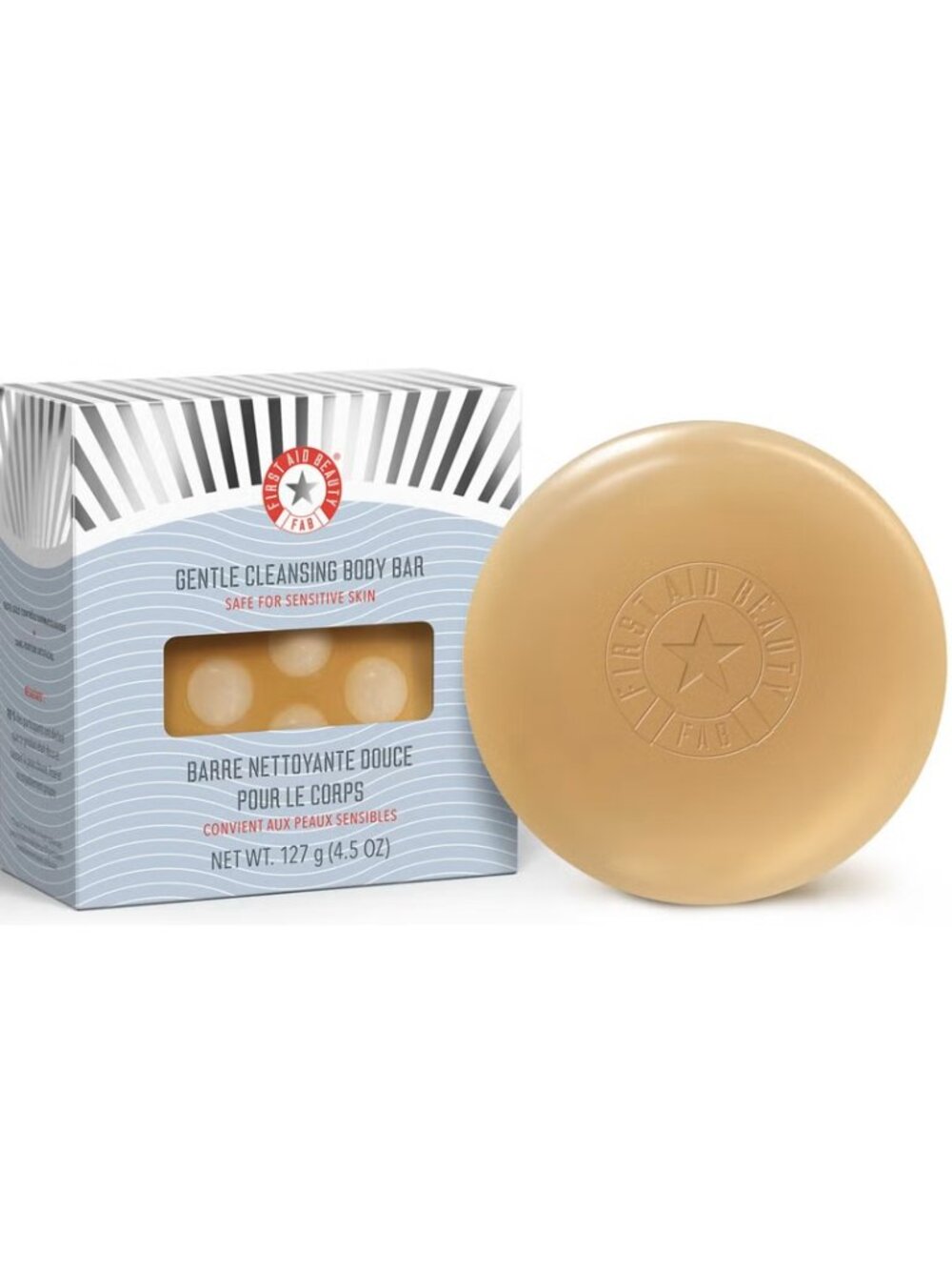**5/$25** BEAUTY – FIRST AID BEAUTY Gentle Cleansing Bar